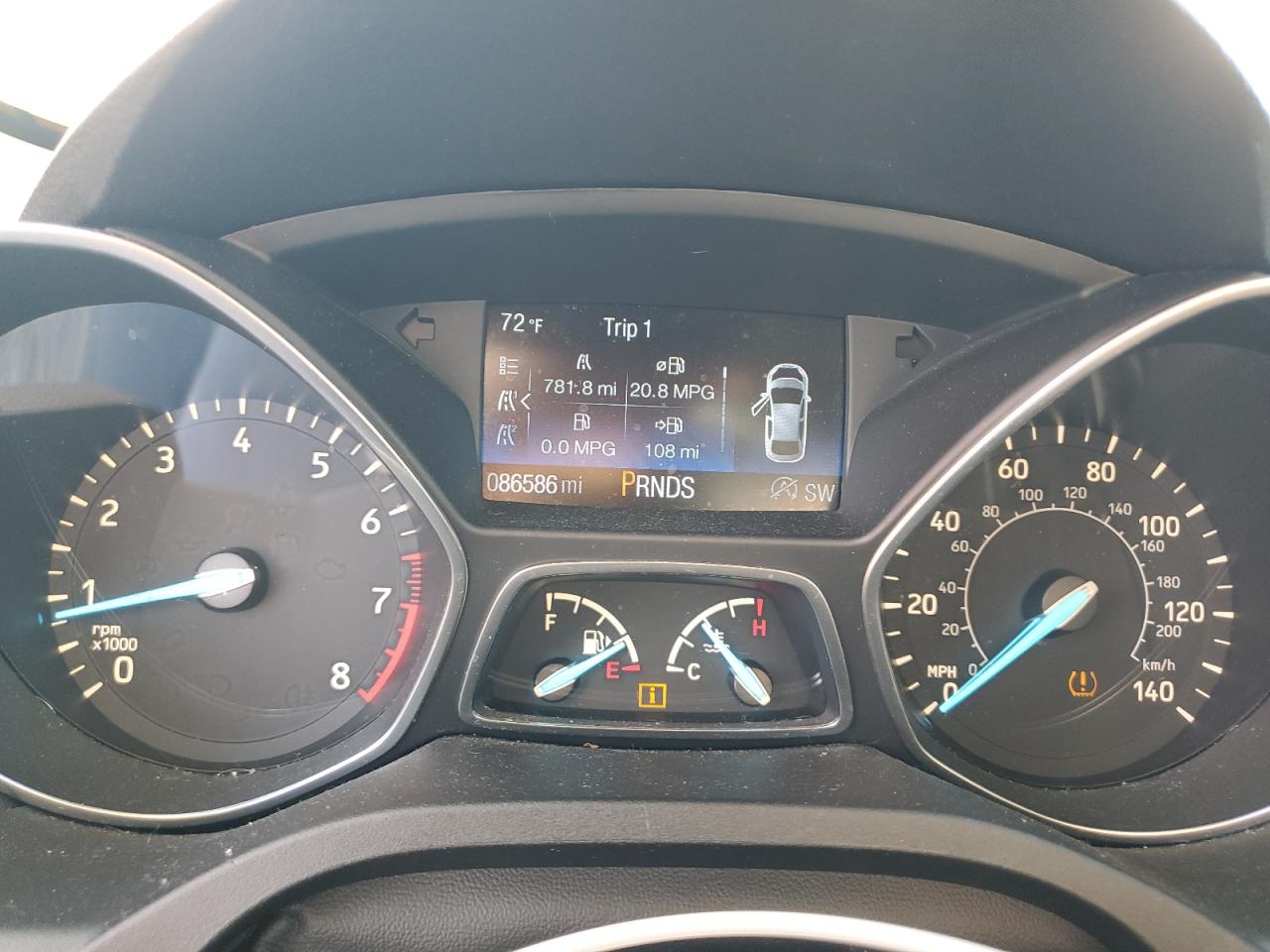 2017 Ford Escape Titanium VIN: 1FMCU0JD9HUA92258 Lot: 90240315