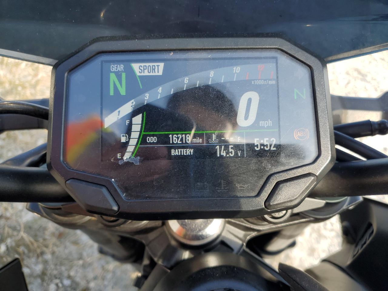 2022 Kawasaki Zr900 VIN: JKAZR2F15NA037114 Lot: 93673975