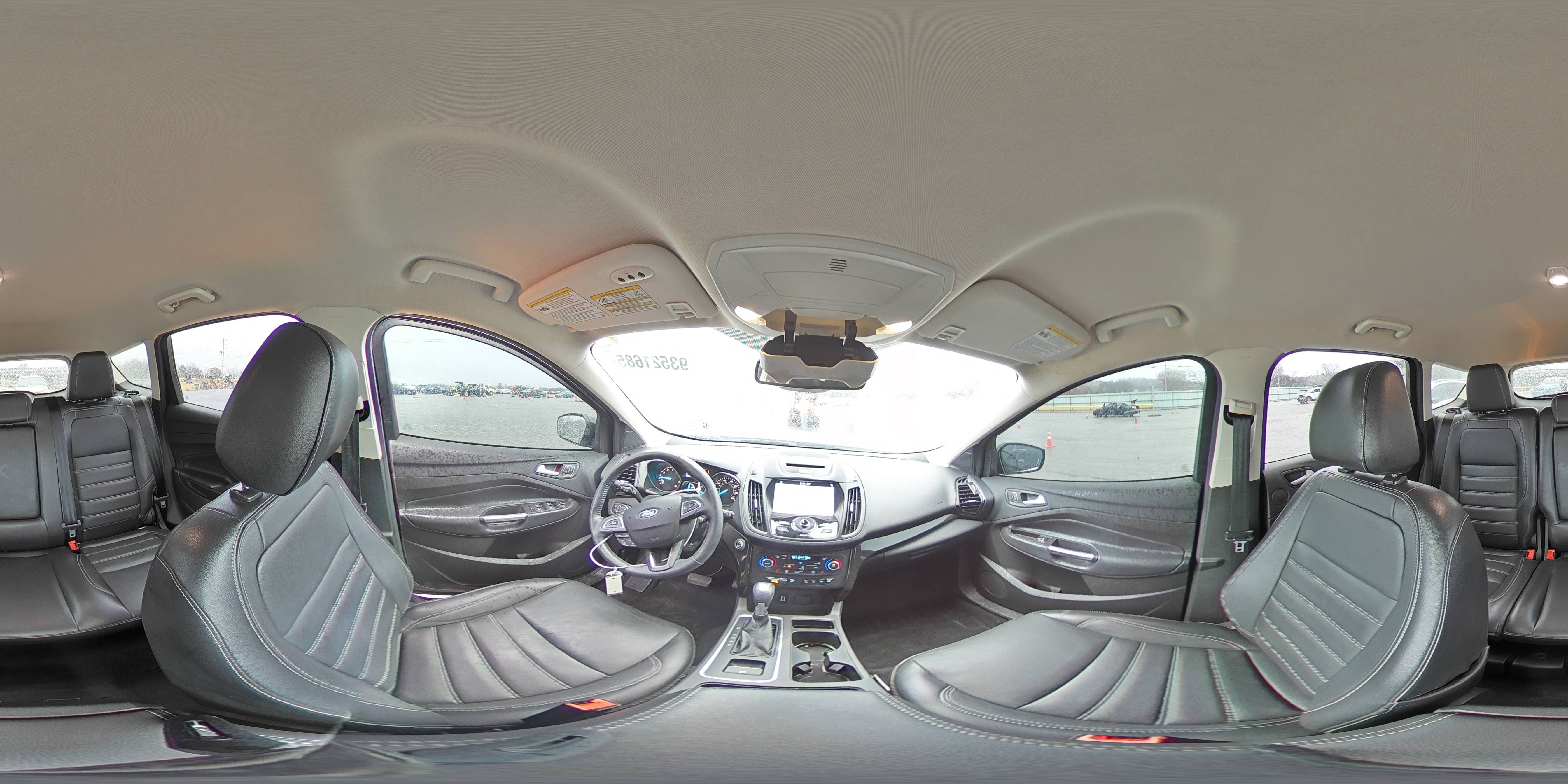 2017 Ford Escape Titanium VIN: 1FMCU0JD6HUC92837 Lot: 93521685