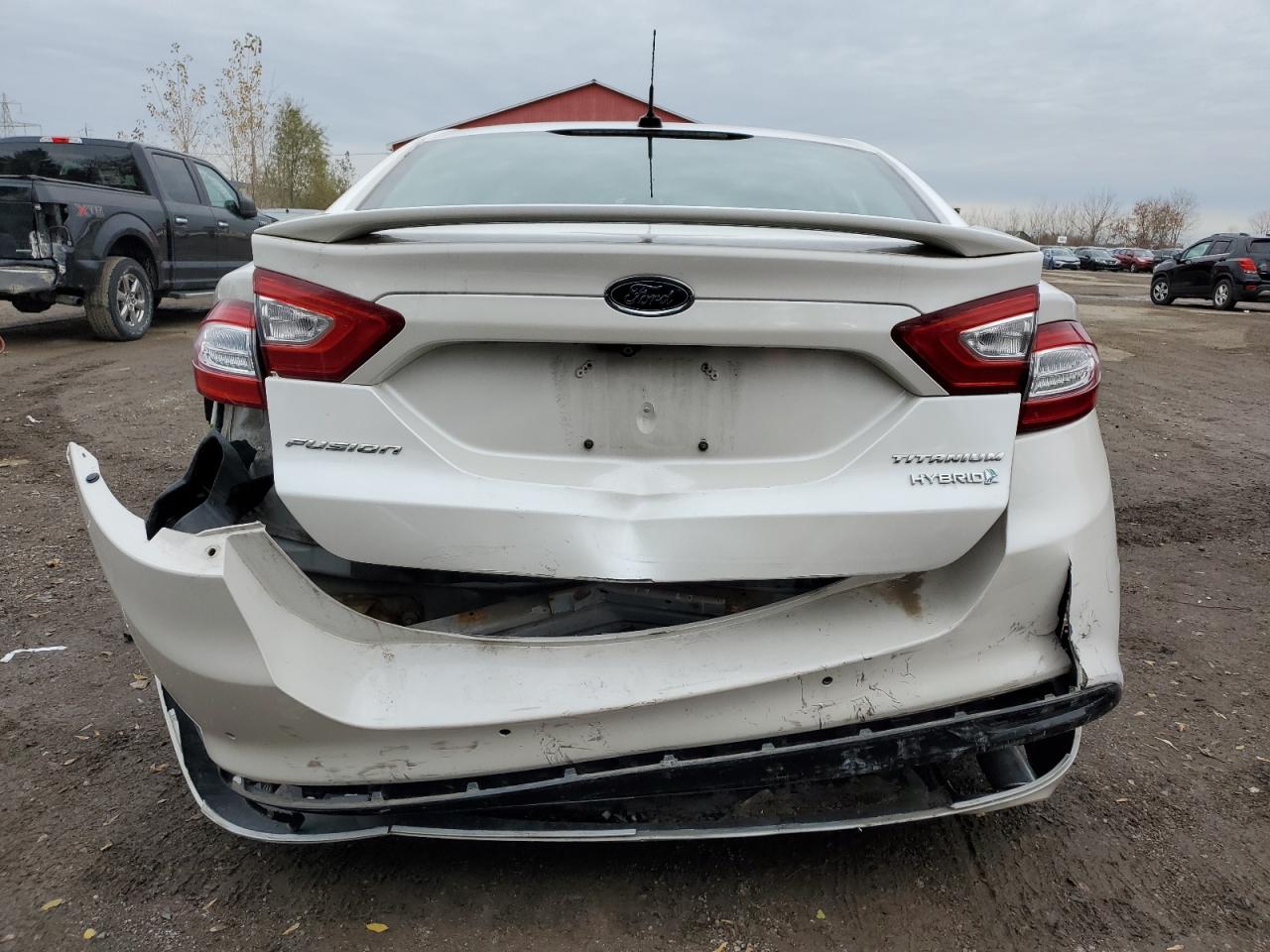 2015 Ford Fusion Titanium Hev VIN: 3FA6P0RUXFR155326 Lot: 92581405