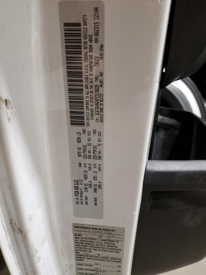 2015 Ram Promaster 1500 1500 Standard VIN: 3C6TRVAG4FE519829 Lot: 91650605