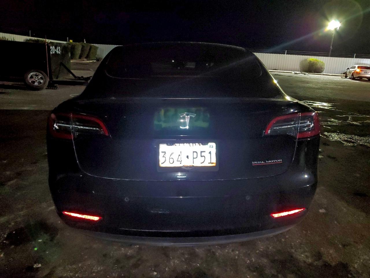 2021 Tesla Model 3 VIN: 868000 Lot: 93986745