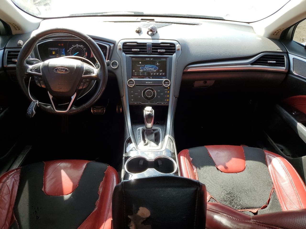 2014 Ford Fusion Titanium VIN: 3FA6P0K96ER382940 Lot: 91002935