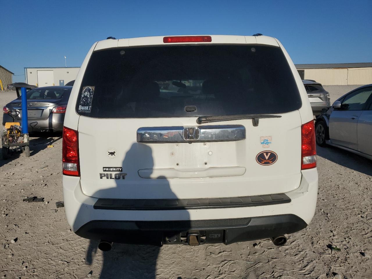 2012 Honda Pilot Exl VIN: 5FNYF3H50CB030429 Lot: 92257005