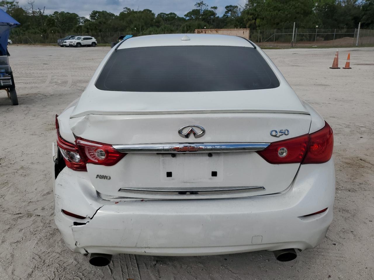 2014 Infiniti Q50 Base VIN: JN1BV7ARXEM692528 Lot: 91842555