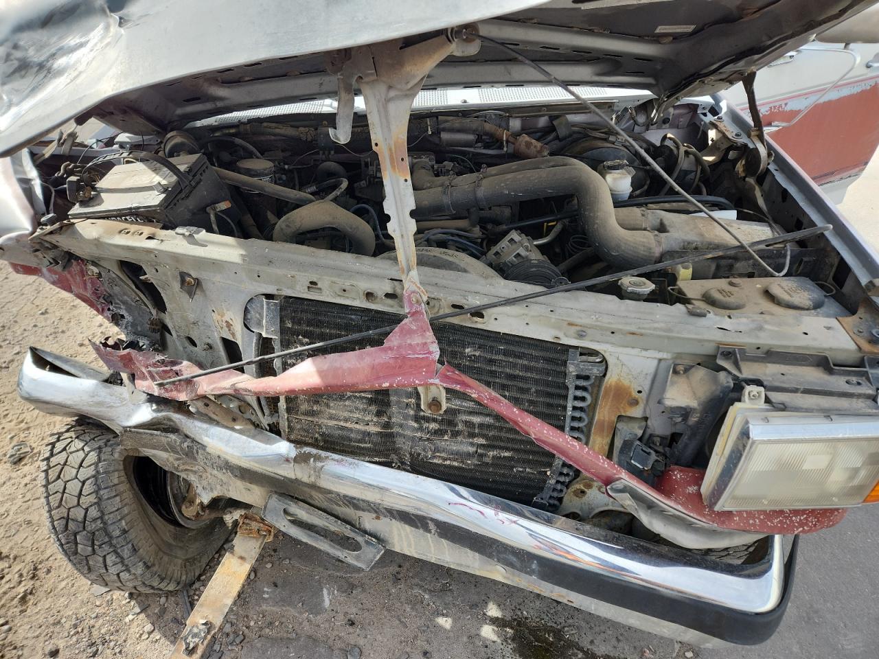 1991 Ford F250 VIN: 2FTHF26G1MCA48459 Lot: 91116745