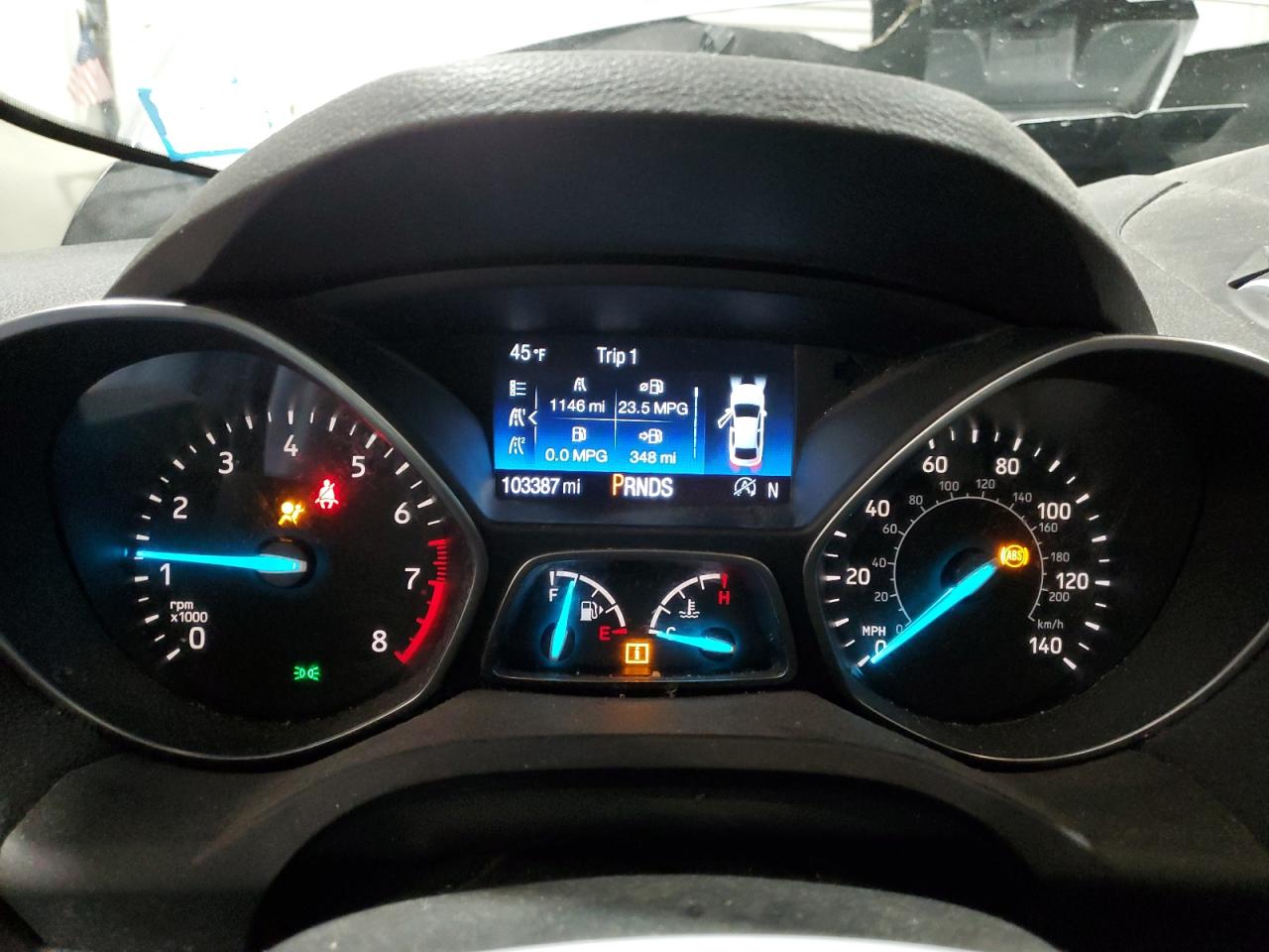 2017 Ford Escape Se VIN: 1FMCU9GD0HUE28505 Lot: 93094845