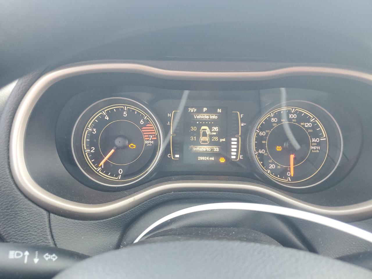 2016 Jeep Cherokee Sport VIN: 1C4PJLAB7GW324650 Lot: 93236195