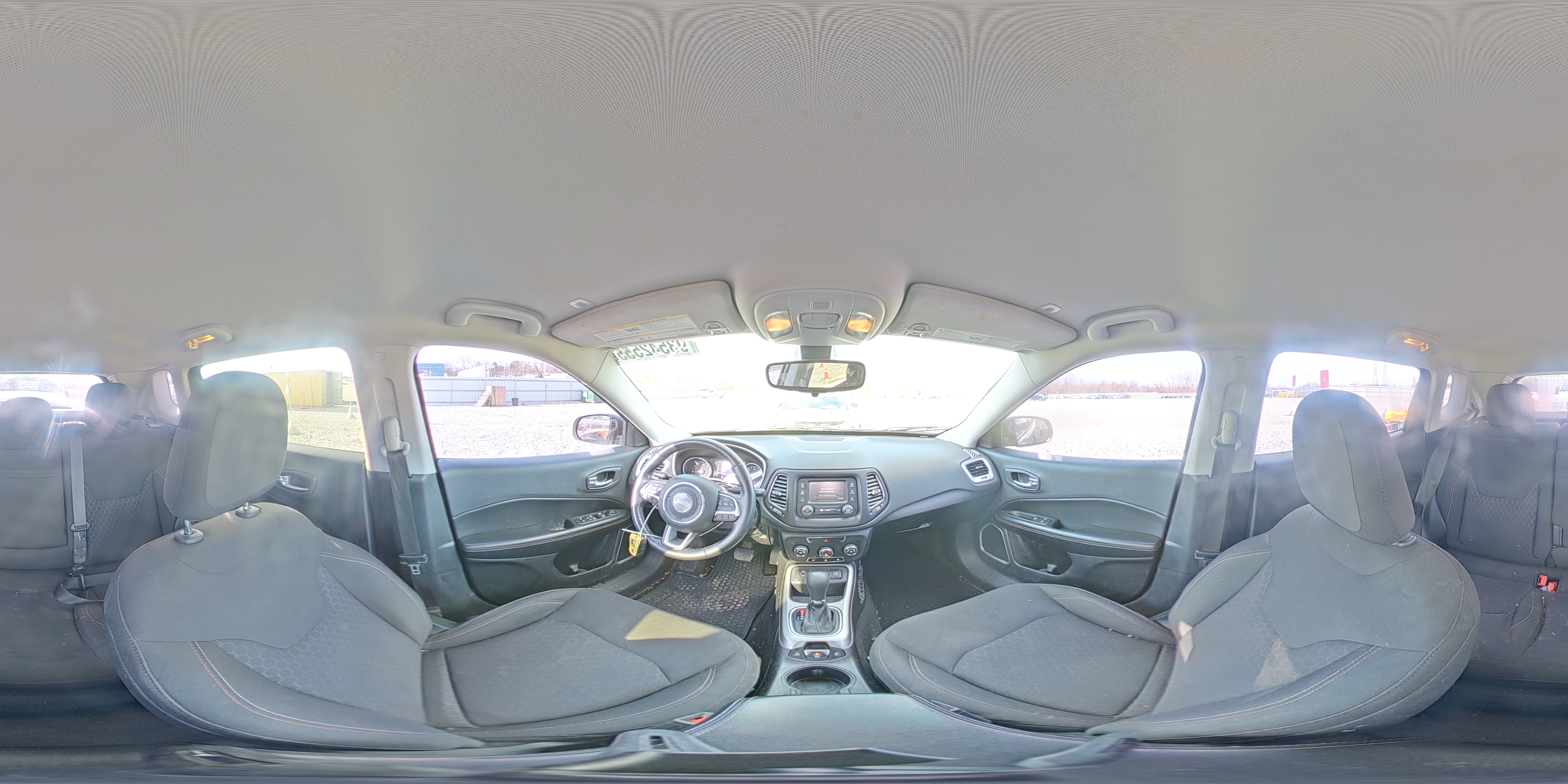 2018 Jeep Compass Sport VIN: 3C4NJCAB6JT410875 Lot: 93542555