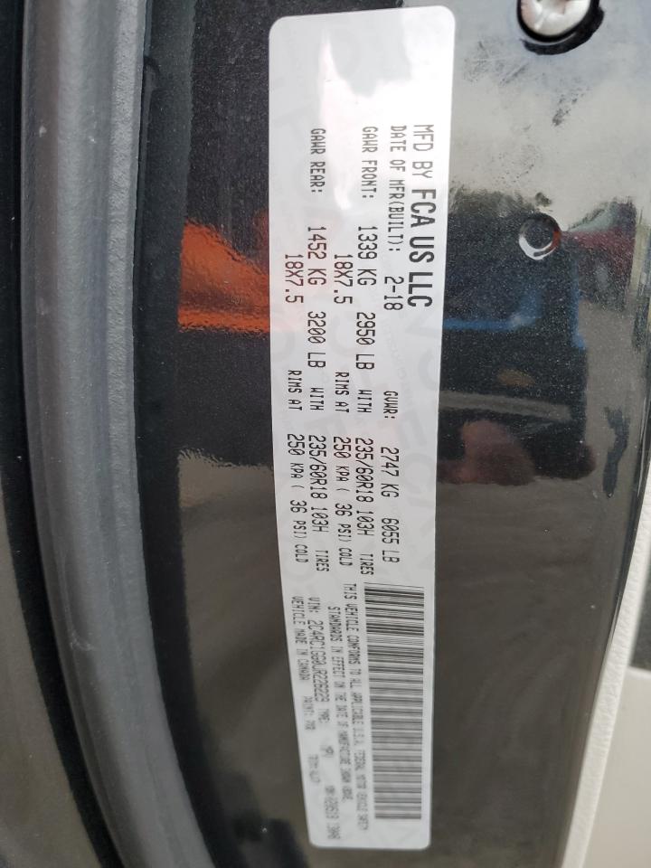 2018 Chrysler Pacifica Limited VIN: 2C4RC1GG0JR226229 Lot: 91633805