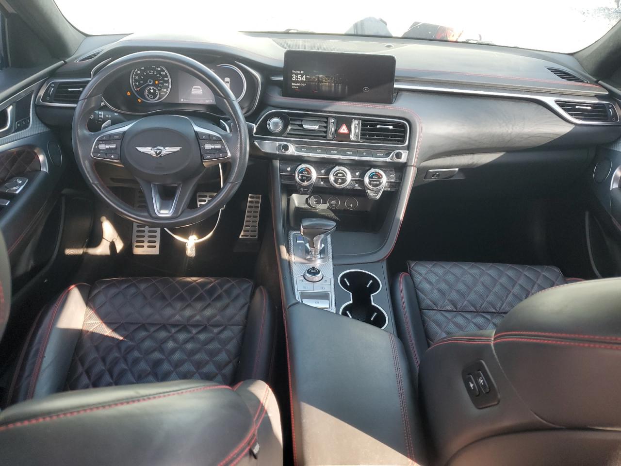 2022 Genesis G70 Base VIN: KMTG54TE1NU083423 Lot: 93808955