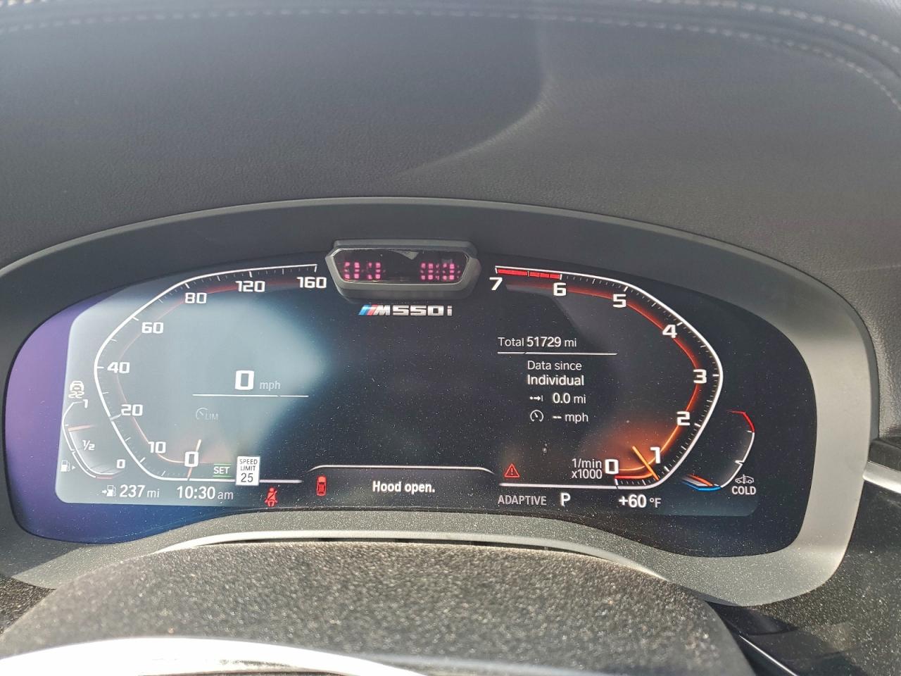 2021 BMW M550Xi VIN: WBA13BK09MCF27639 Lot: 93900905