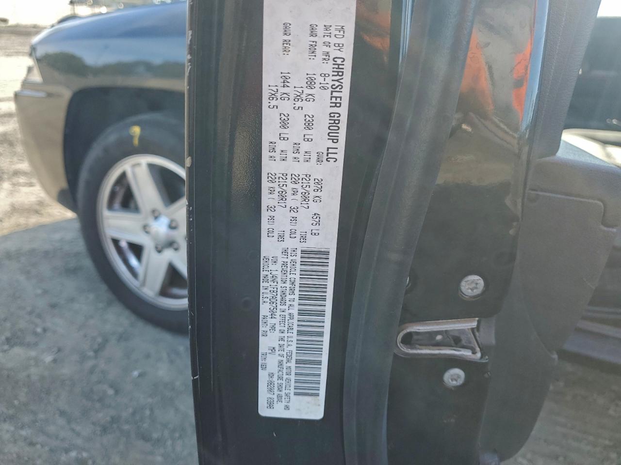 2010 Jeep Compass Sport VIN: 1J4NF1FB7AD675044 Lot: 93101465