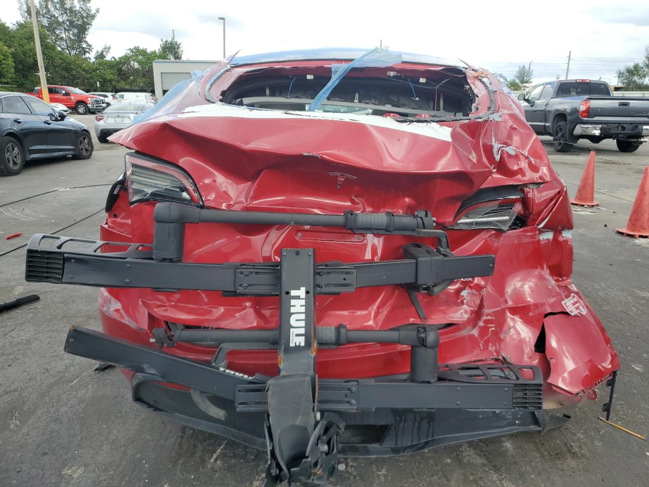 2023 Tesla Model Y VIN: 7SAYGAEE5PF960289 Lot: 91840795