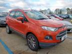 2015 FORD ECOSPORT 1.0 ECOBOOST ZETEC 5DR for sale at Copart NEWBURY