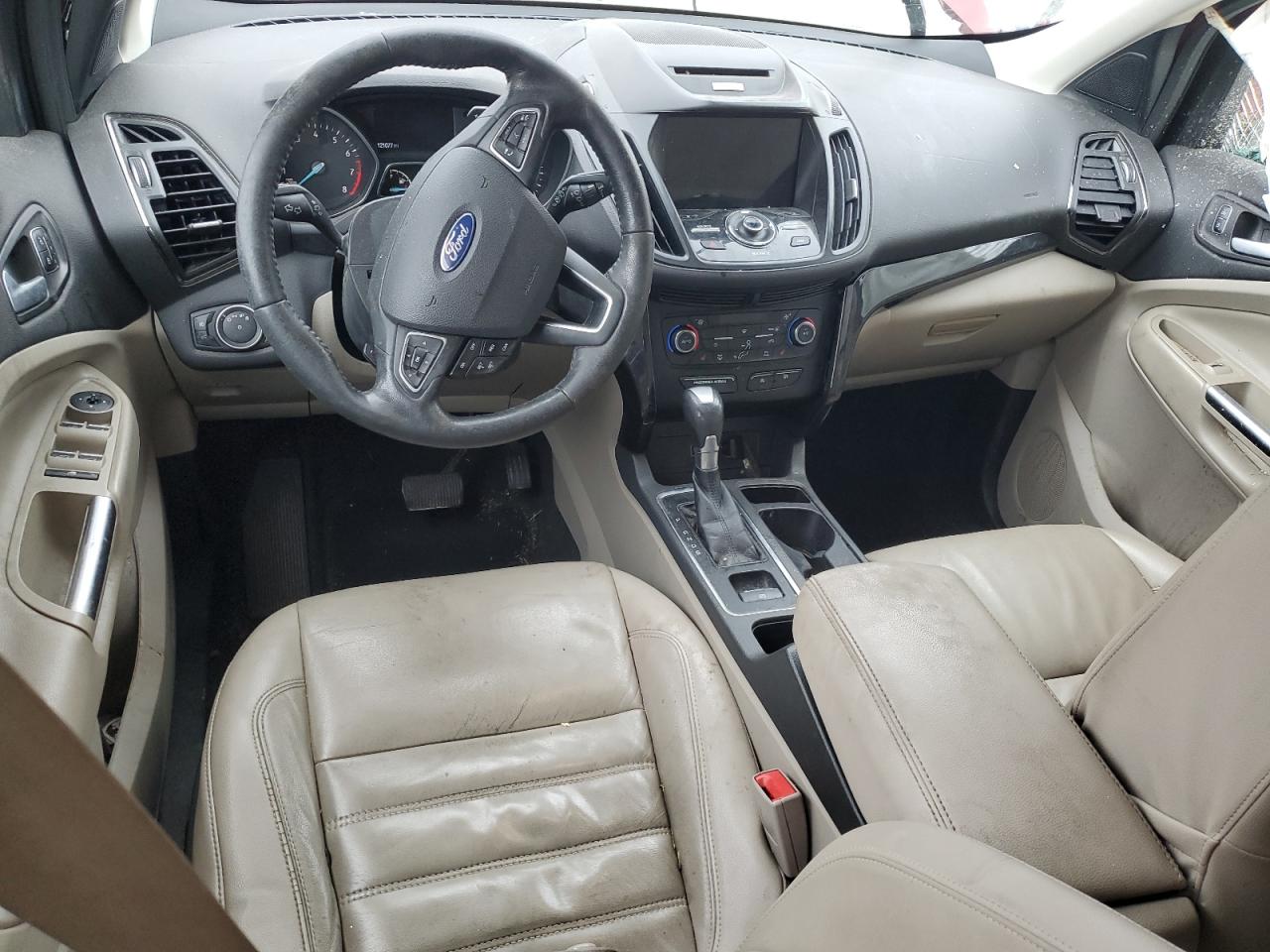 2017 Ford Escape Titanium VIN: 1FMCU0J99HUB00855 Lot: 93069285