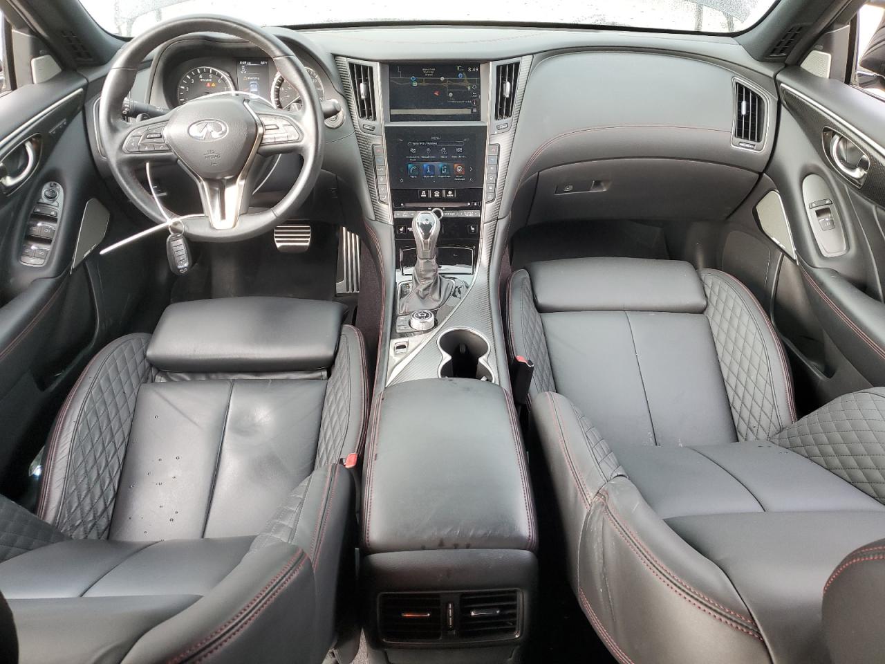 2023 Infiniti Q50 Red Sport 400 VIN: JN1FV7DPXPM570119 Lot: 89926745