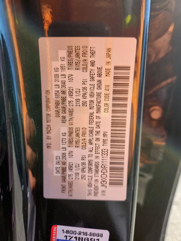 2024 Mazda Cx-90 Premium VIN: JM3KKDHDXR1111333 Lot: 91865625