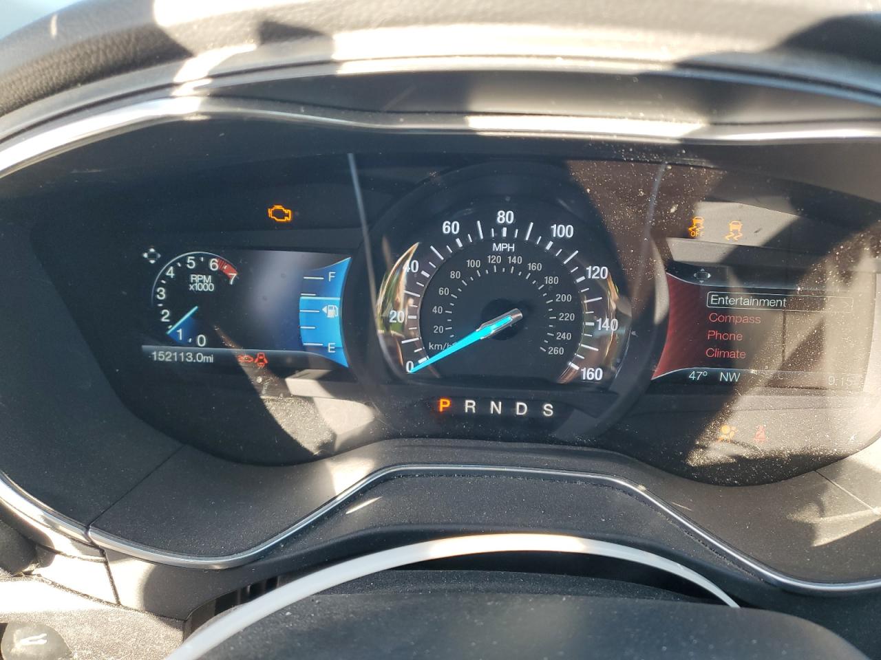 2016 Ford Fusion Titanium VIN: 3FA6P0K95GR307598 Lot: 92351315