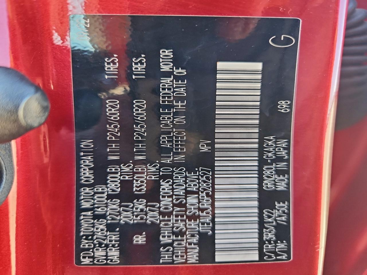 2023 Toyota 4Runner Trd Sport VIN: JTEAU5JR6P5282527 Lot: 94486565