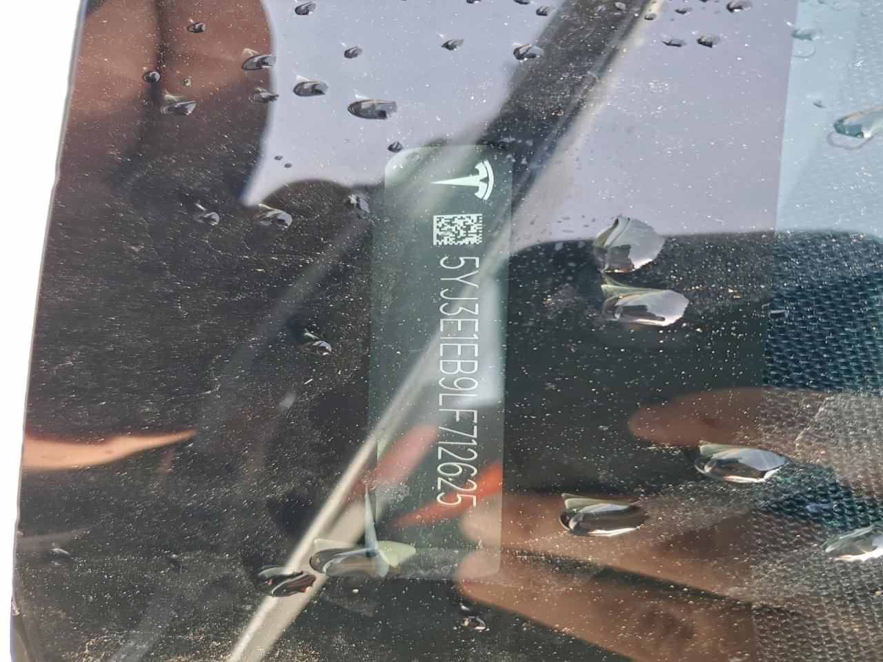 2020 Tesla Model 3 VIN: 5YJ3E1EB9LF712625 Lot: 92905435