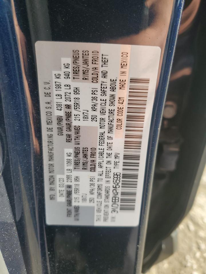 2023 Mazda Cx-30 Select VIN: 3MVDMBBM4PM545996 Lot: 91359305