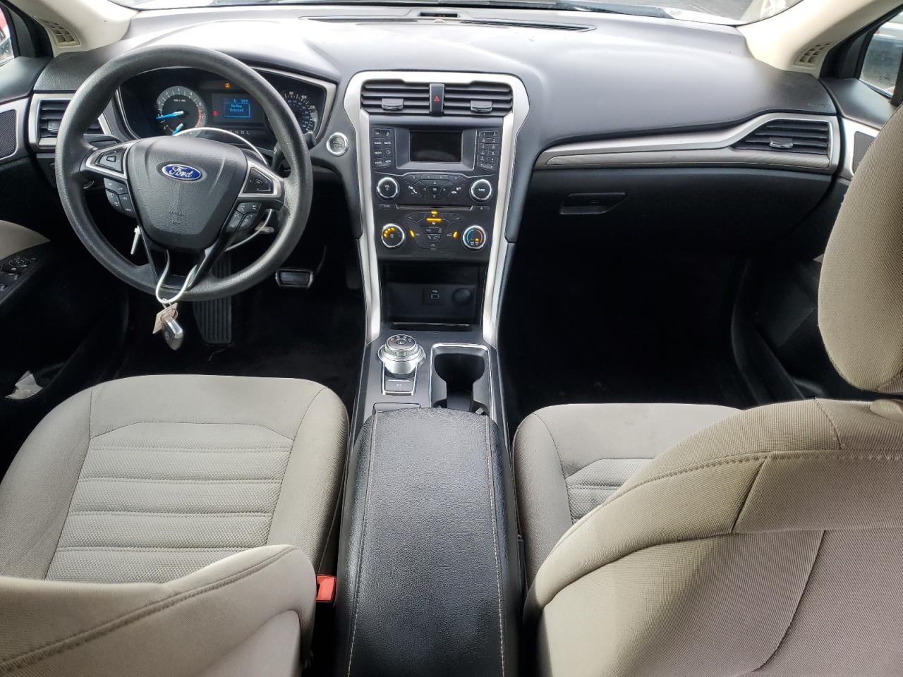 2017 Ford Fusion S VIN: 3FA6P0G77HR164405 Lot: 93388685