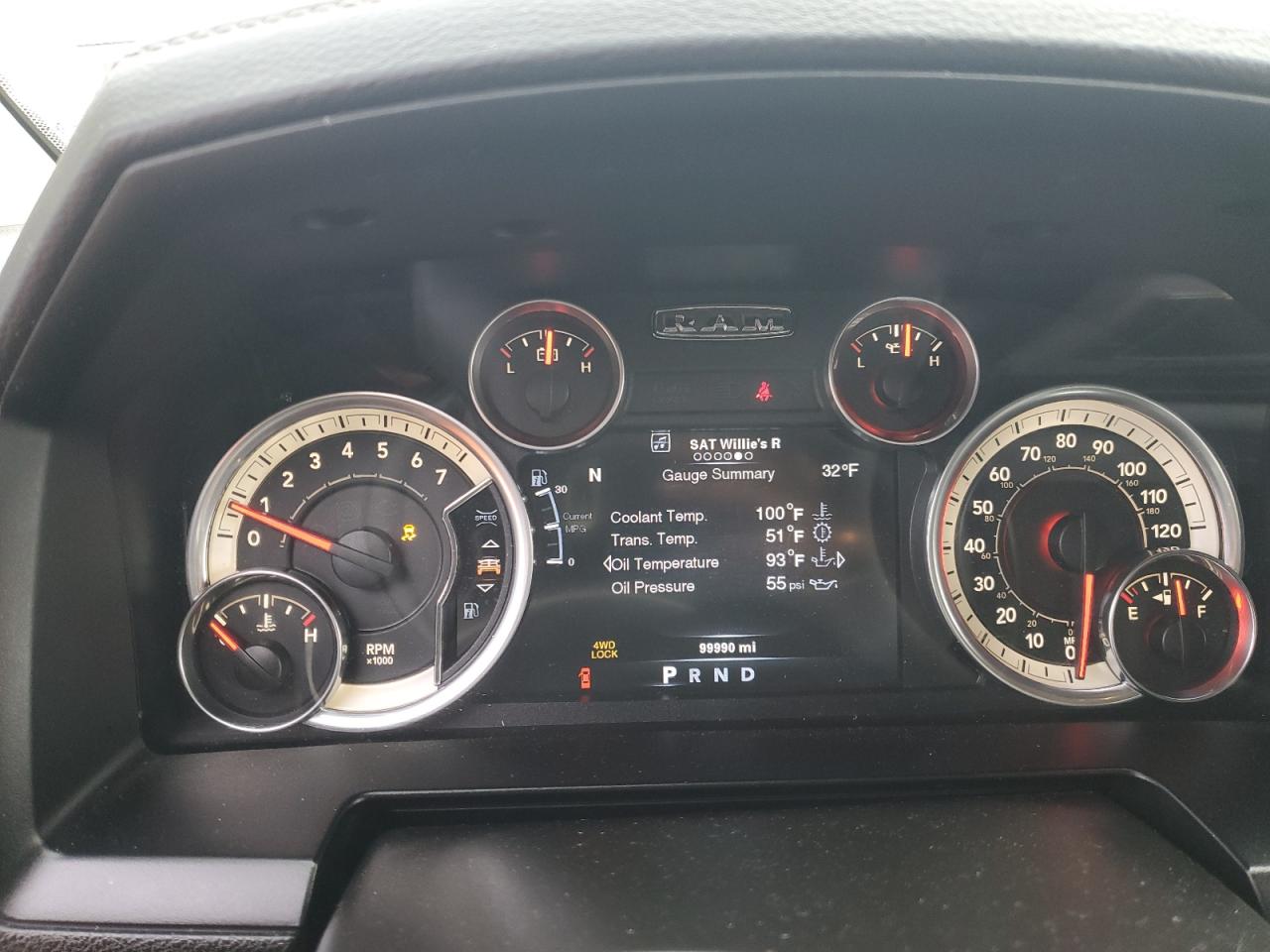 2014 Ram 1500 Laramie VIN: 1C6RR7JT8ES262415 Lot: 93385945