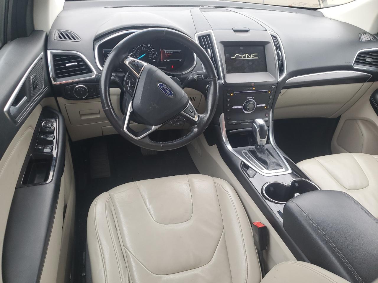 2015 Ford Edge Titanium VIN: 2FMTK4K93FBB43635 Lot: 92564235