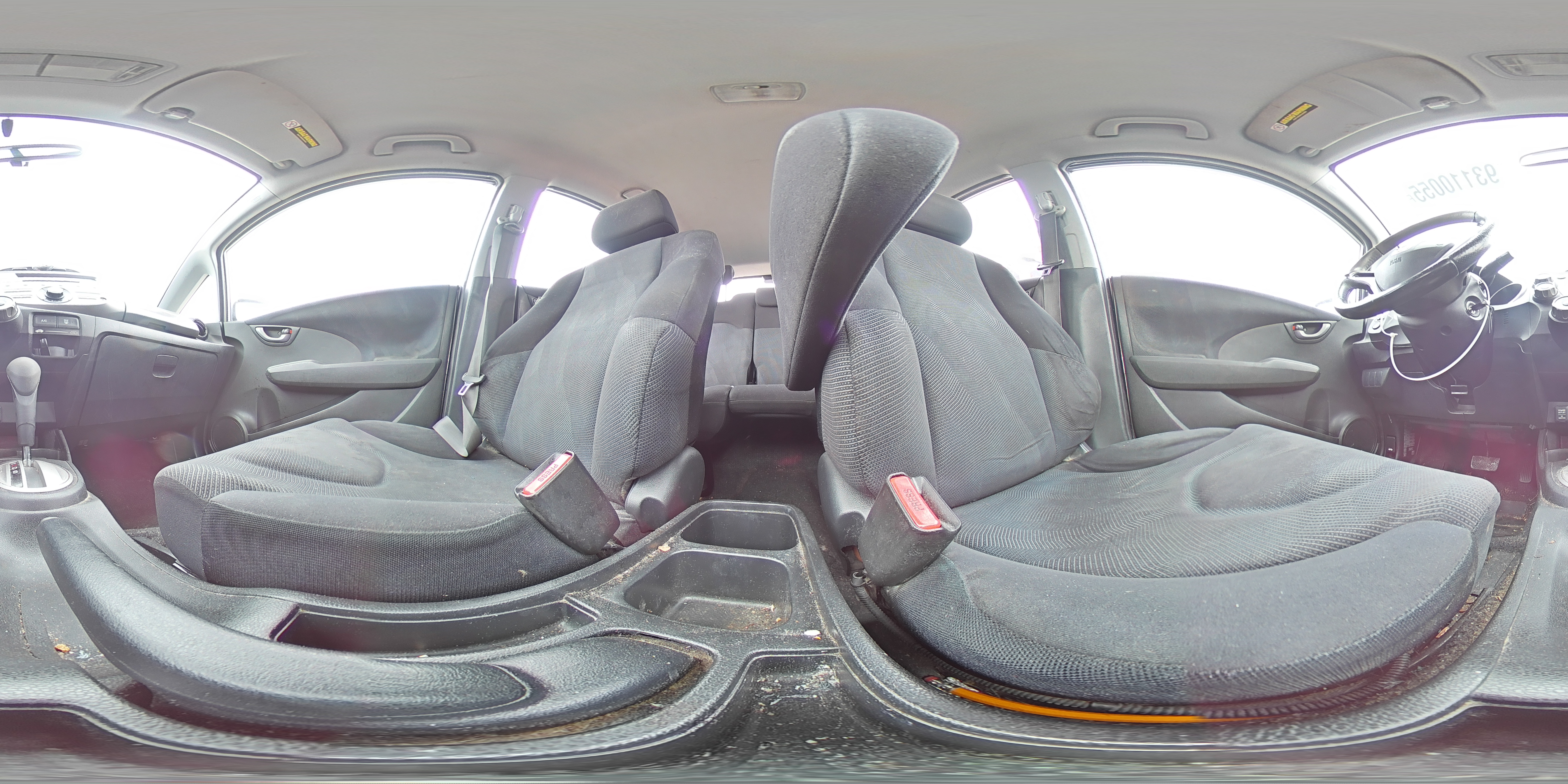 2010 Honda Fit Sport VIN: JHMGE8H45AS001932 Lot: 93110055