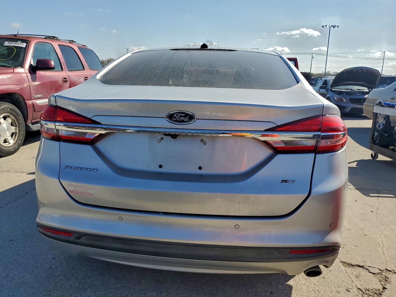 2017 Ford Fusion Se VIN: 3FA6P0H77HR109743 Lot: 92802365