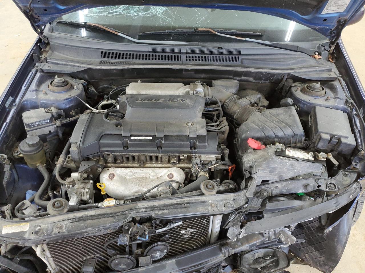 2007 Kia Spectra Ex VIN: KNAFE121X75439675 Lot: 92372405