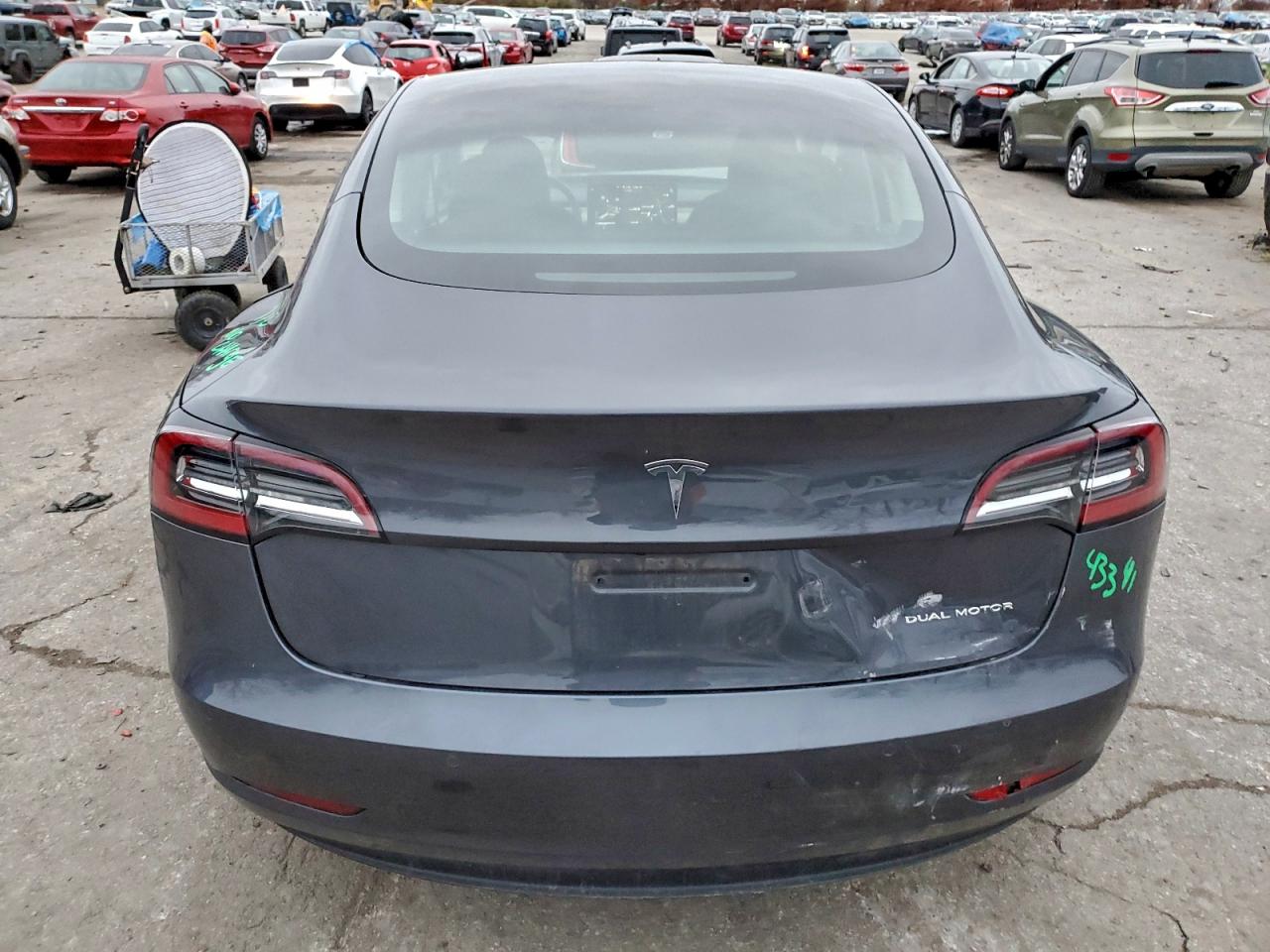2021 Tesla Model 3 VIN: 5YJ3E1EB4MF960900 Lot: 91619355