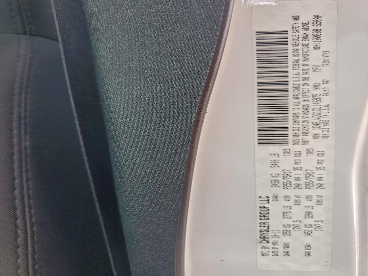 2012 Jeep Wrangler Unlimited Sport VIN: 1C4BJWDG1CL146975 Lot: 94258215