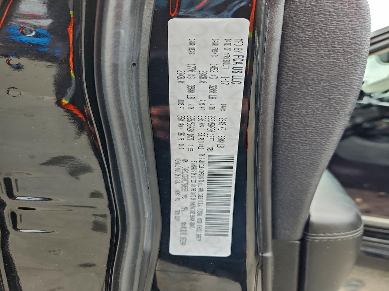 2017 Dodge Durango Gt VIN: 1C4RDJDG6HC780959 Lot: 93907915