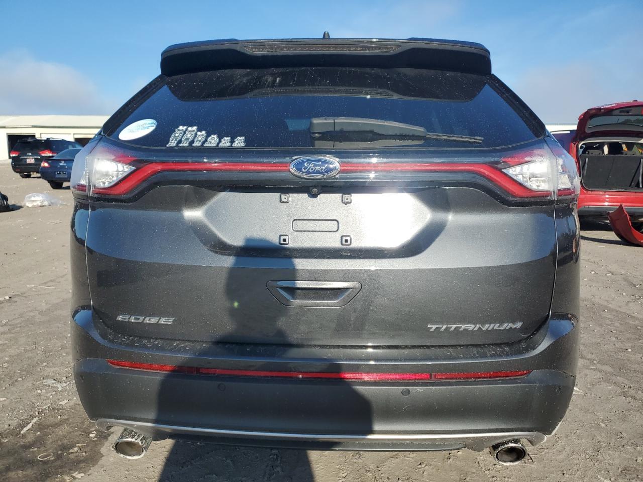 2018 Ford Edge Titanium VIN: 2FMPK3K8XJBB87143 Lot: 90997865