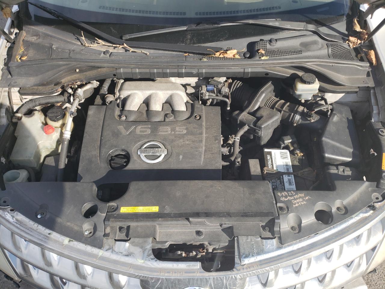 2006 Nissan Murano Sl VIN: JN8AZ08W96W529105 Lot: 90794345