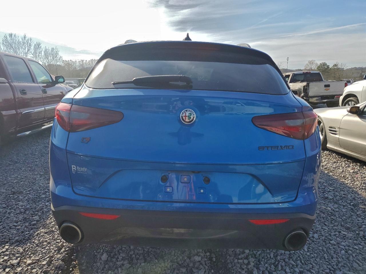 2021 Alfa Romeo Stelvio Sport VIN: ZASPAKAN0M7D18612 Lot: 94243045