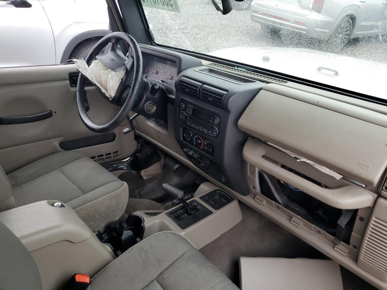 2003 Jeep Wrangler / Tj Sahara VIN: 1J4FA59S63P369086 Lot: 93018175