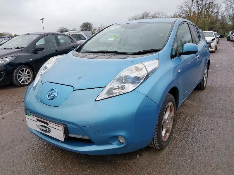 2013 NISSAN LEAF 80KW 5DR AUTO for sale at Copart SANDWICH
