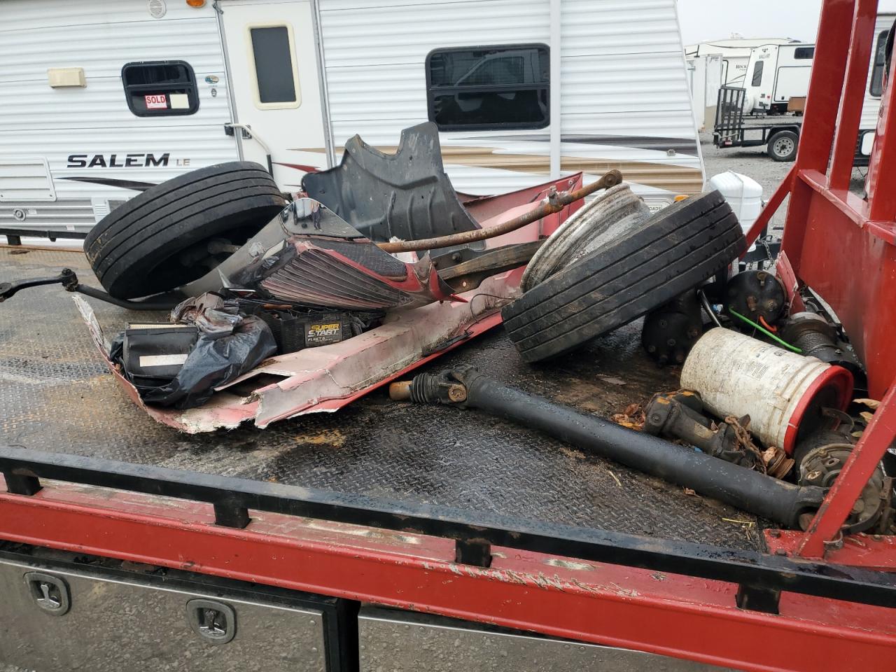 2018 International 4300 Rollback Tow Truck VIN: 1HTMMMML3JH534651 Lot: 92930075