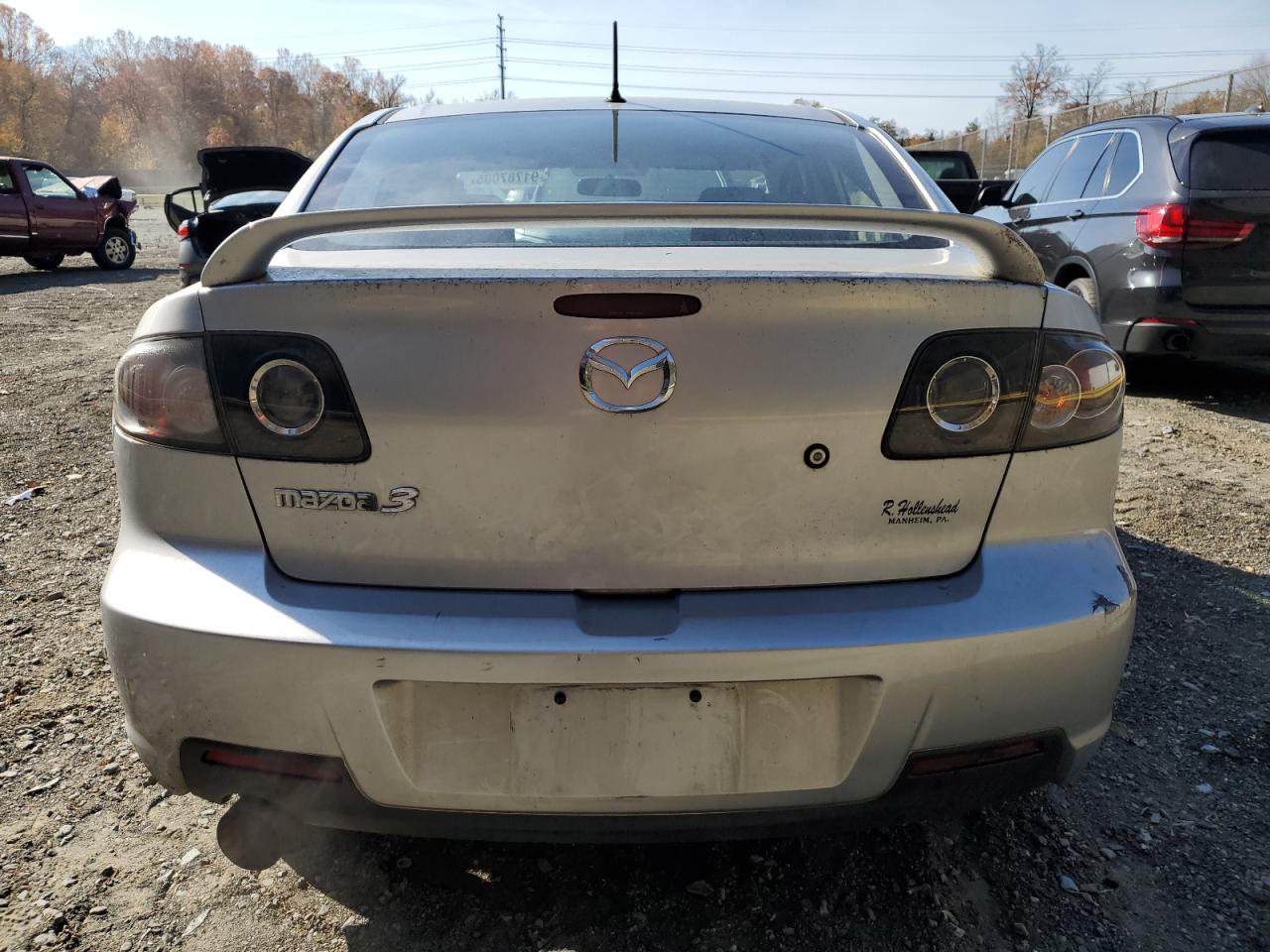 2008 Mazda 3 I VIN: JM1BK32G781842645 Lot: 91787005