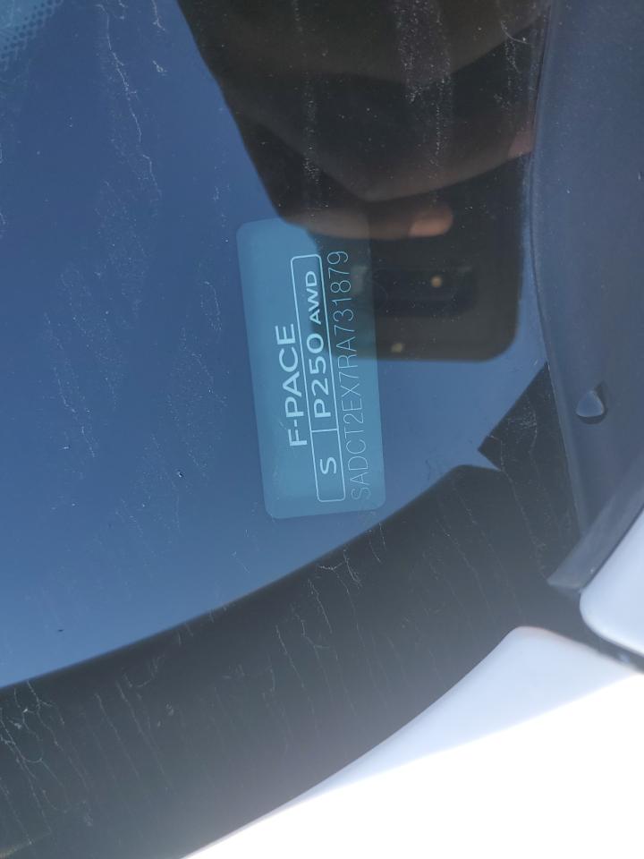 2024 Jaguar F-Pace R-Dynamic S VIN: SADCT2EX7RA731879 Lot: 90329255