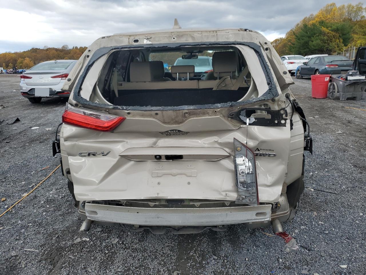 2019 Honda Cr-V Ex VIN: 2HKRW2H5XKH640966 Lot: 90136365