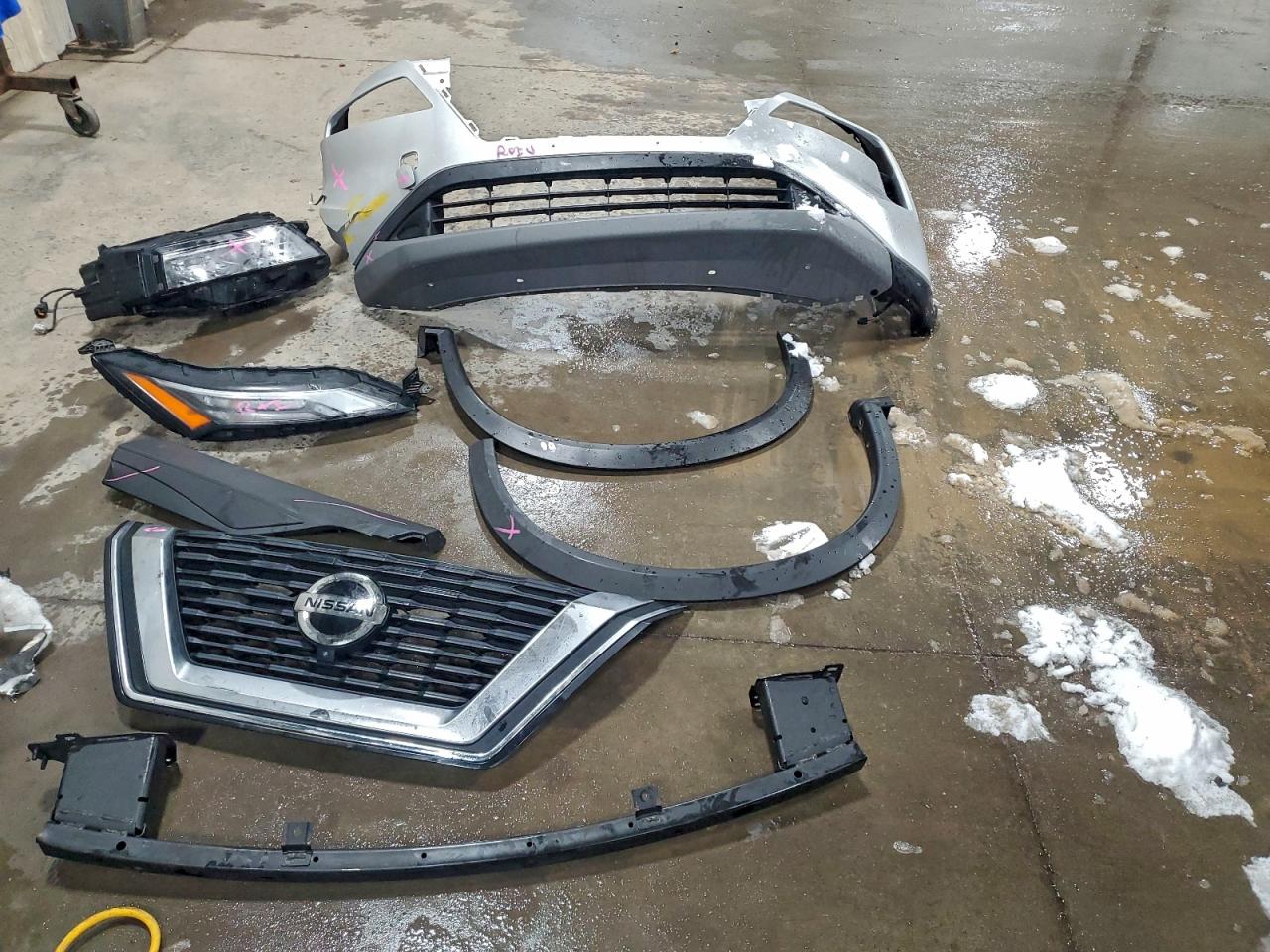 2021 Nissan Rogue Sv VIN: JN8AT3BAXMW010500 Lot: 94495315