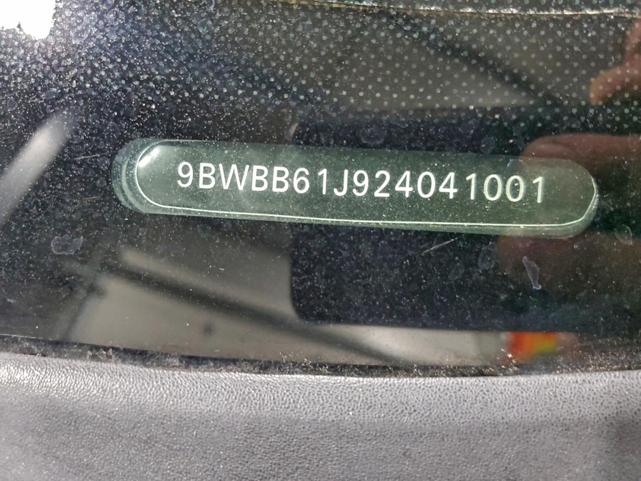 2002 Volkswagen Golf Gl VIN: 9BWBB61J924041001 Lot: 94261945