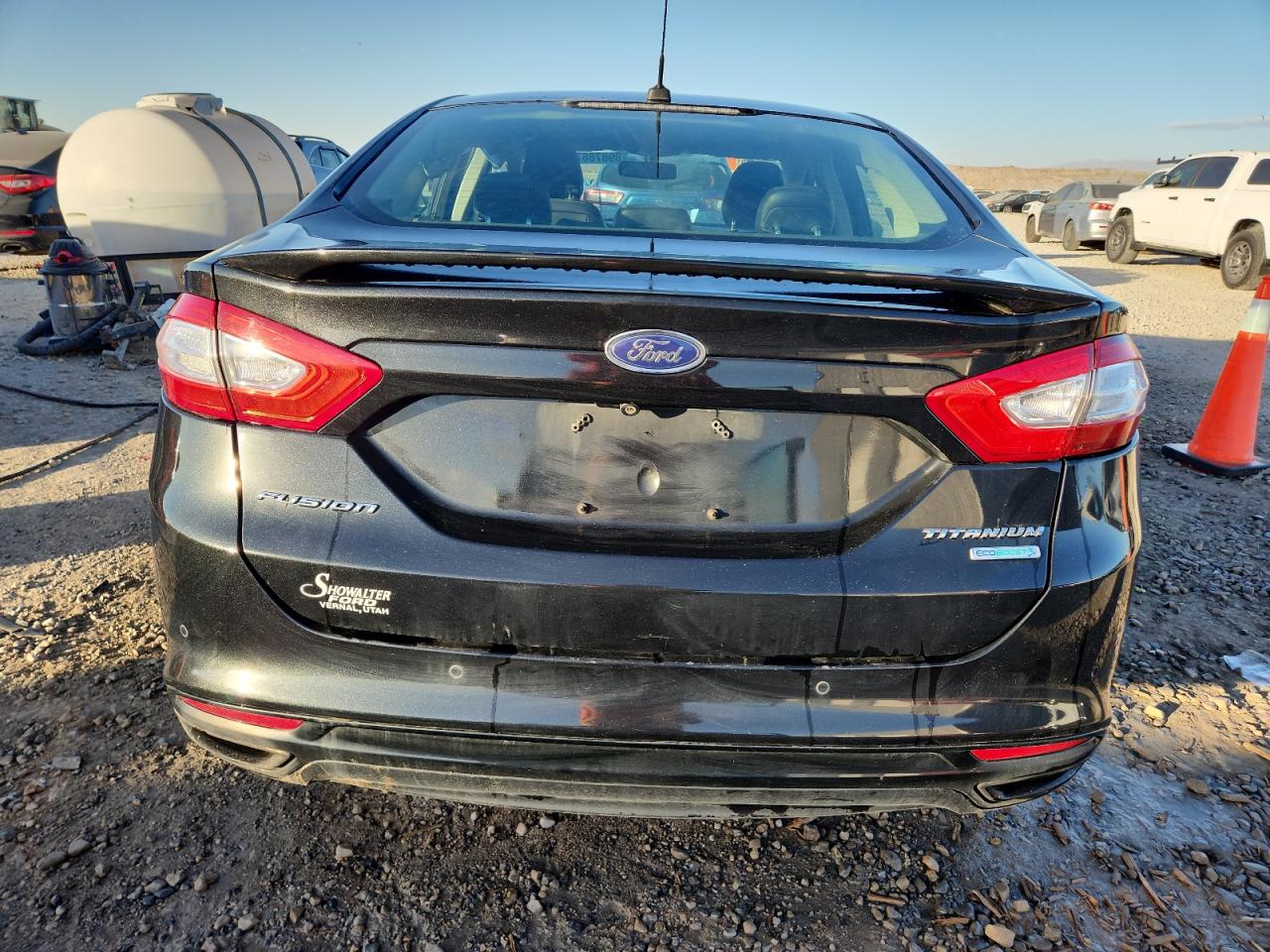 2013 Ford Fusion Titanium VIN: 3FA6P0K90DR204827 Lot: 89878675