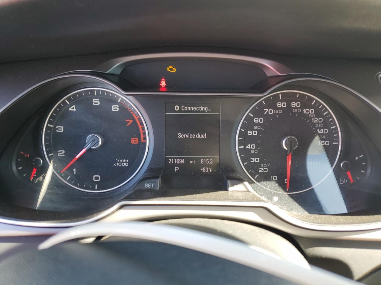 2013 Audi A4 Premium Plus VIN: WAUEFAFLXDA058609 Lot: 91273325