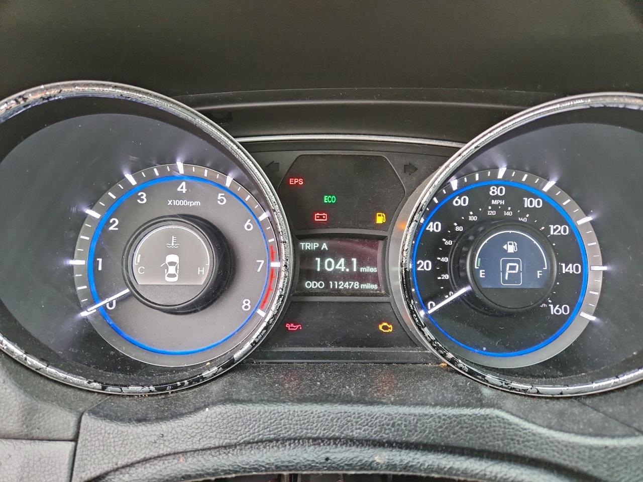 2013 Hyundai Sonata Gls VIN: 5NPEB4AC9DH787037 Lot: 94530885