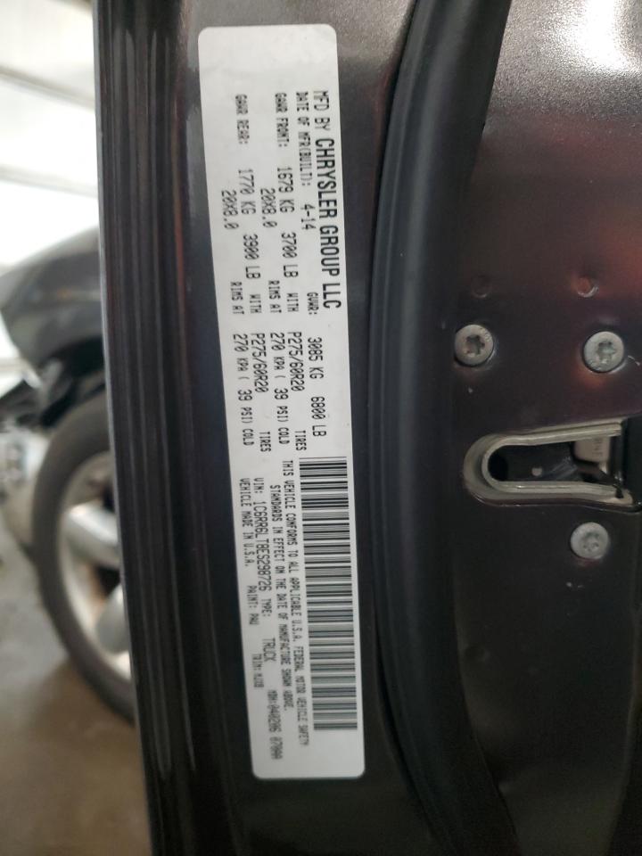 2014 Ram 1500 Slt VIN: 1C6RR6LT8ES298726 Lot: 93599585